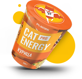 Изображение корма Cat Energy Pro со вкусом курицы